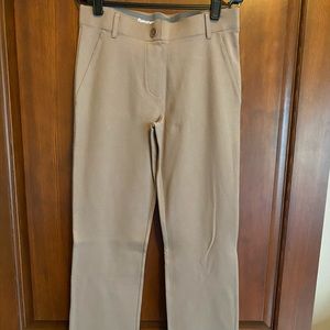 Sm khaki straight Betabrand Dress Pant Yoga Pants